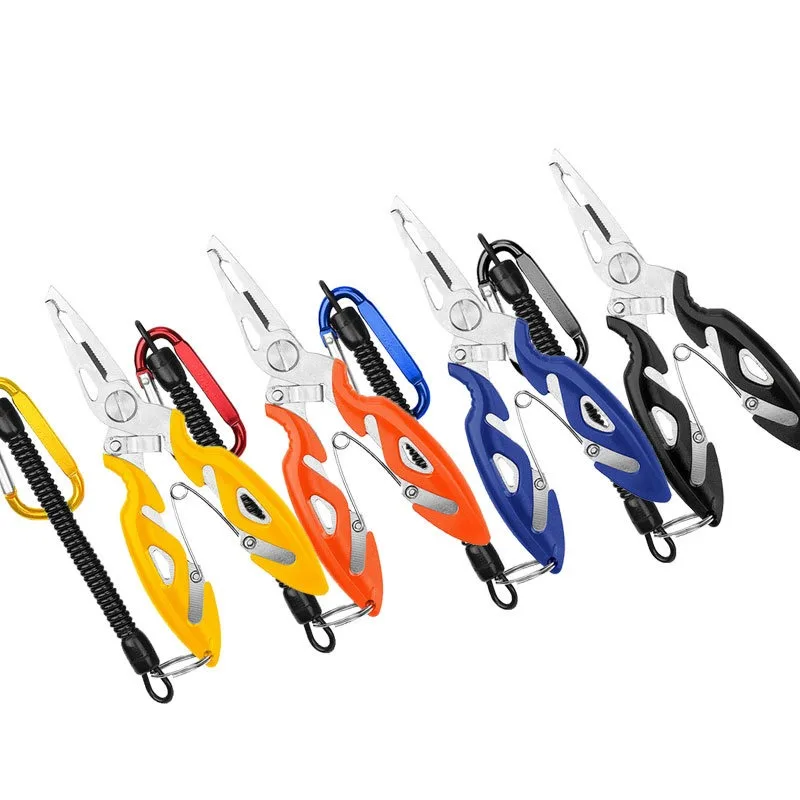 

Fishing Plier Scissor Braid Line Lure Cutter Hook Remover Etc. Fishing Tackle Tool Cutting Fish Use Tongs Multifunction Scissors