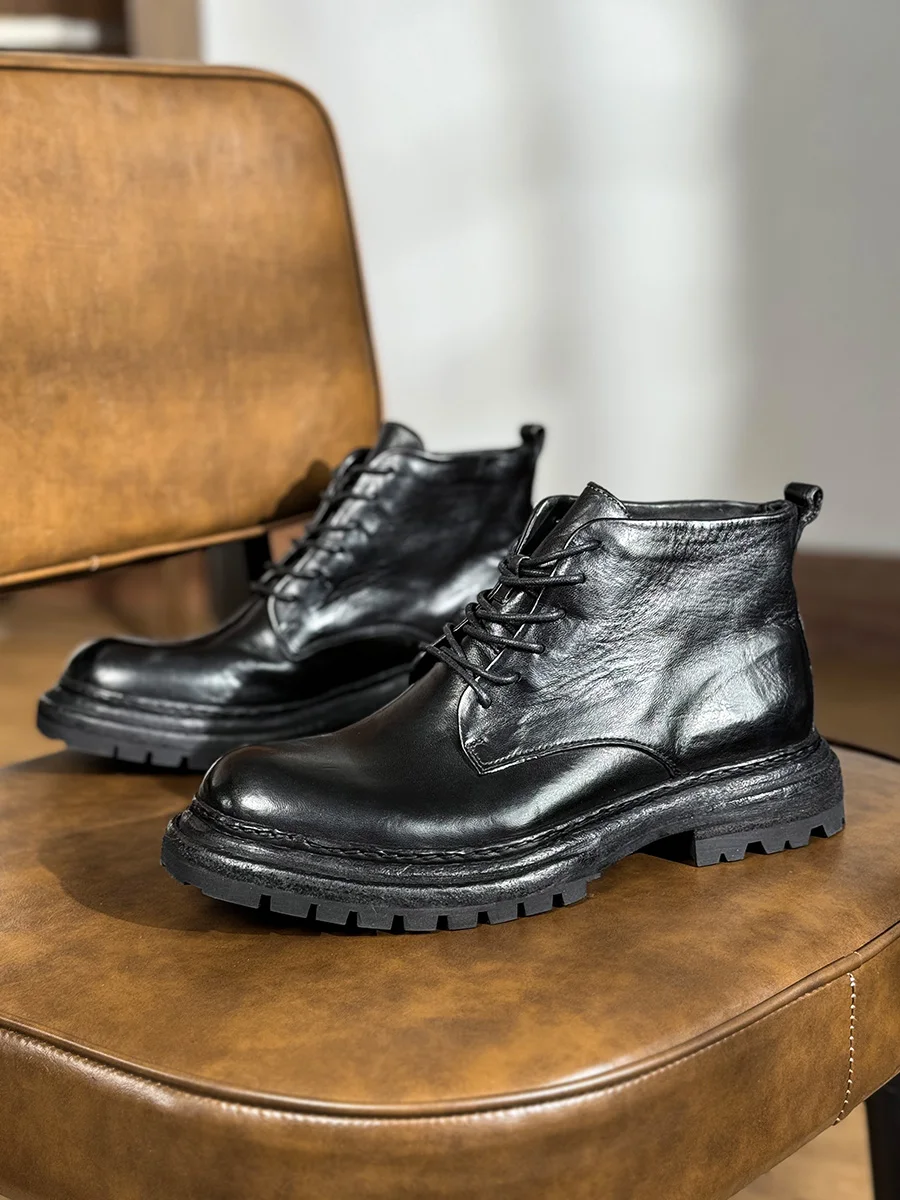 Handmade Men Shoes … - image