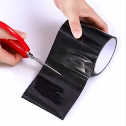 A Powerful Repair Patch For PVC Pipeline Cracks Water Bucket Holes Black And White Waterproof Leak Sealing Tape For Household