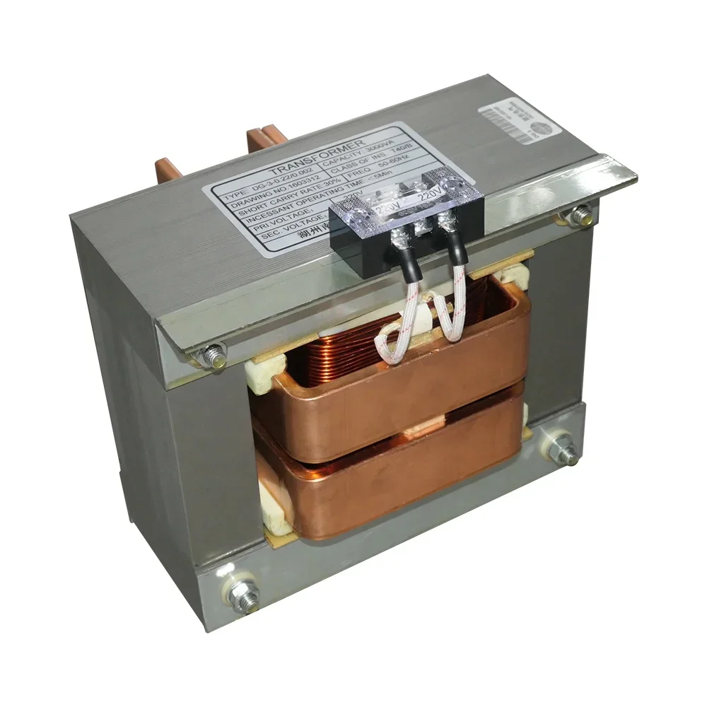 

Manufacturer supply 3KVA 220V to 2V single phase isolation transformer high current