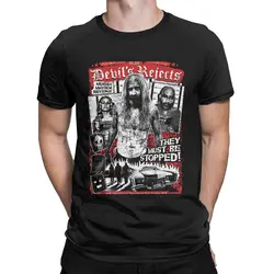 Scary Movie The Devils Rejects Horror Halloween Vintage Pure Cotton Tees  House of 1000 Corpses Gifts Clothing New Arrival
