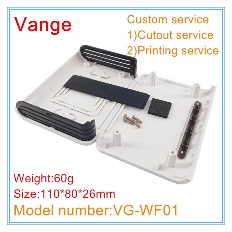 Vange network device housing 110*80*26mm ABS plastic instrument enclosure