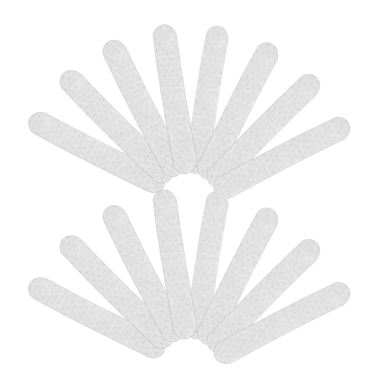 

100Pcs Anti-Skid Silicone Hanger Strips Non-Slip Closet Accessory Adhesive Clothes Hanger Grips for Wood Plastic