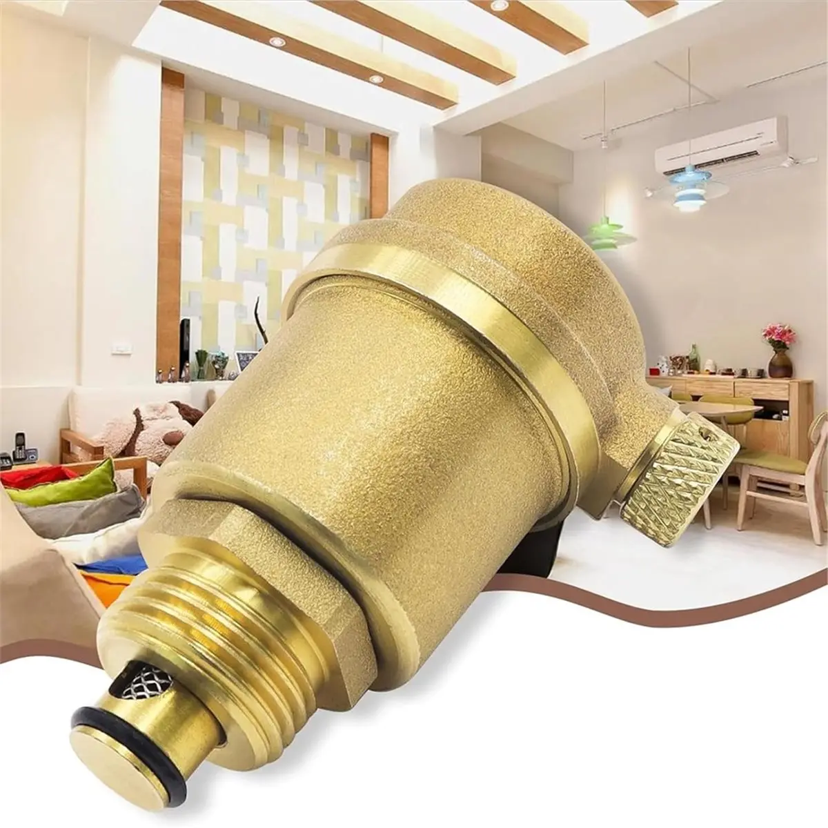 Pack of 2 Automatic Quick Bleed Valve Automatic Bleed Valve DN15 for Solar Water Heater Pressure Relief