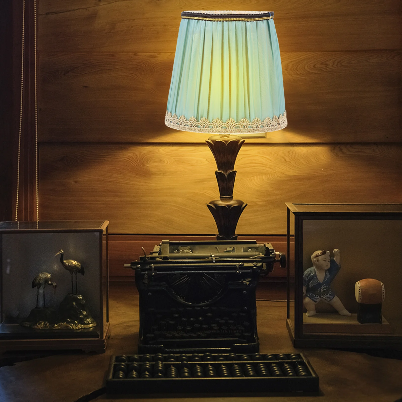 

1 шт., тканевый абажур, декоративная лампа, дымоход для крышки лампы, подходит для спальни, гостиной, потолка, настенные прикроватные светильники