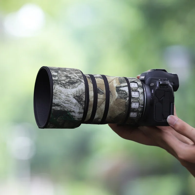 CHASING BIRDS camouflage lens coat for CANON RF 70 200 mm F4 L IS USM waterproof and rainproof lens coat protective cover