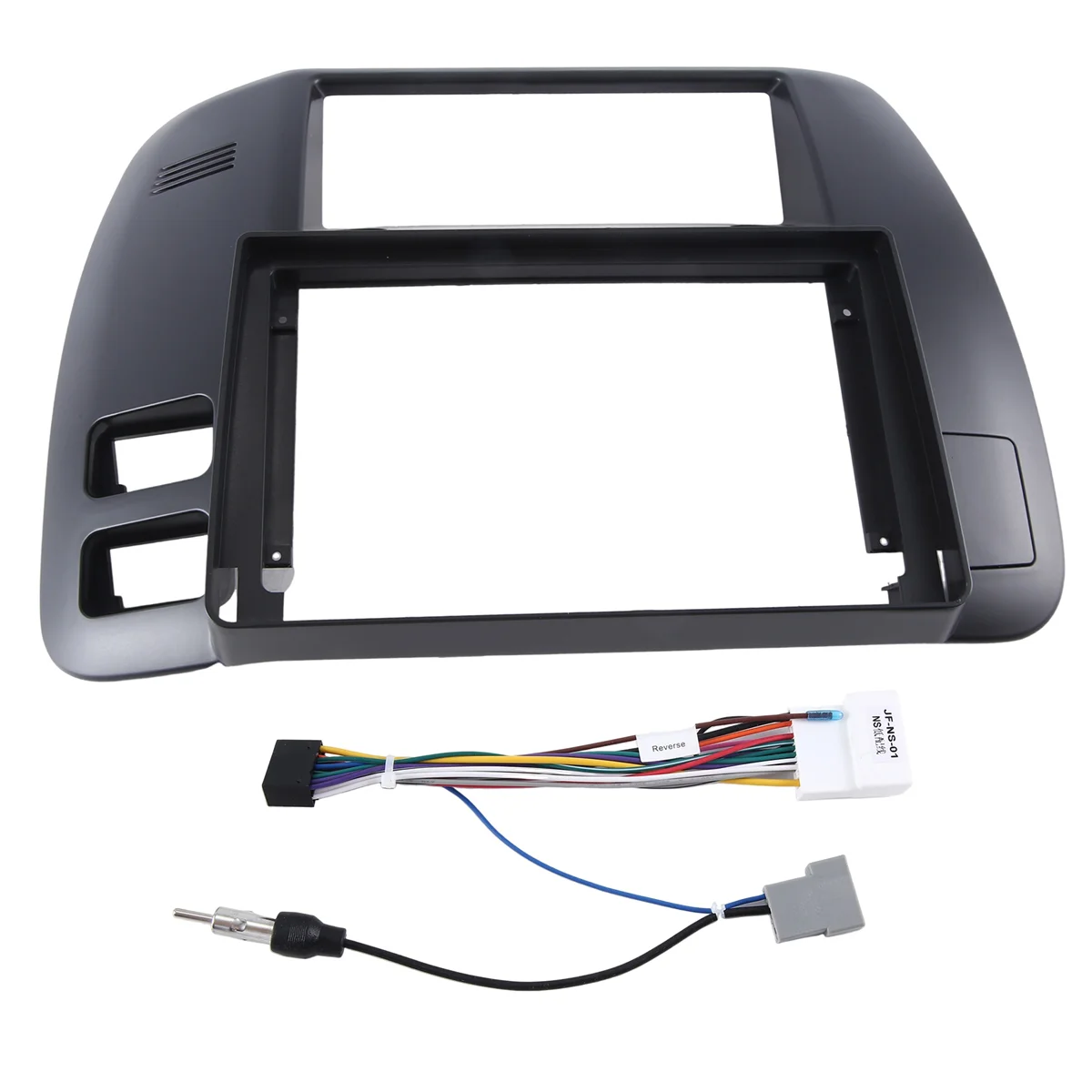 9Inch Car Radio Fascias GPS MP5 Stereo for Nissan Patrol 1997-2005 2 Din Head Unit Panel Dash Frame Trim Kit(RHD)