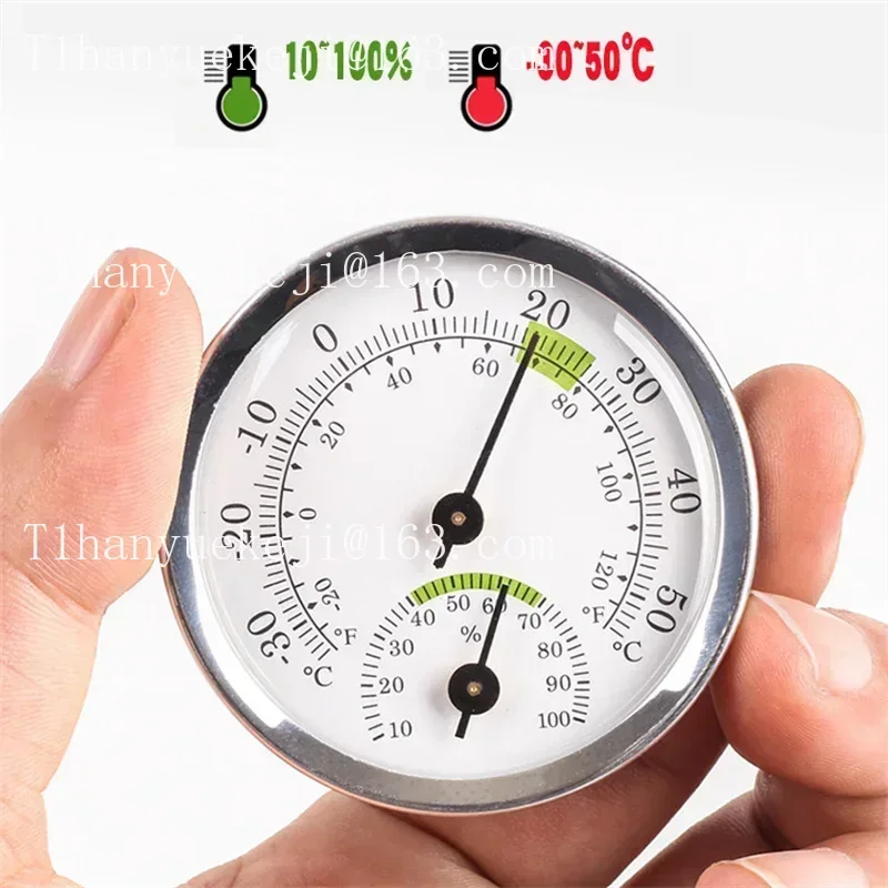 New Mini Pointer Type Thermometer Hygrometer Indoor Room Electronic Temperature Humidity Meter Sensor Gauge for Home Thermometer