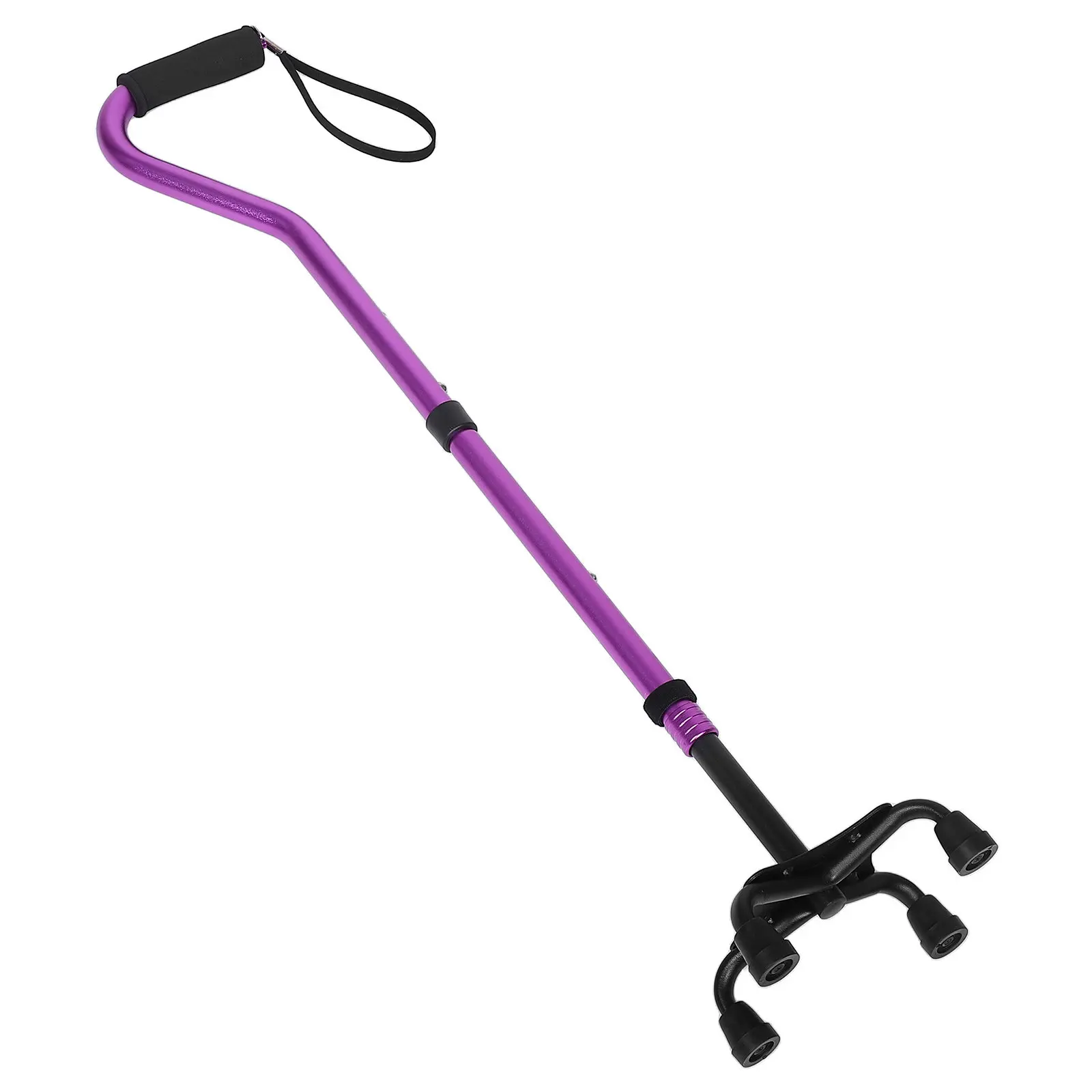 

Adjustable Ergonomic Forearm Grip Telescopic Cane Lightweight Mobility Stick for Seniors Indoor Outdoor Stability Walking Aid