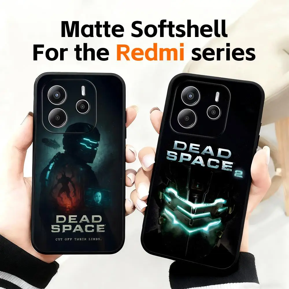 Чехол для телефона «Горячая игра Dead Space», мягкий черный чехол для телефона Redmi Note 11 12 13 14Pro Plus S 5G 14C A3