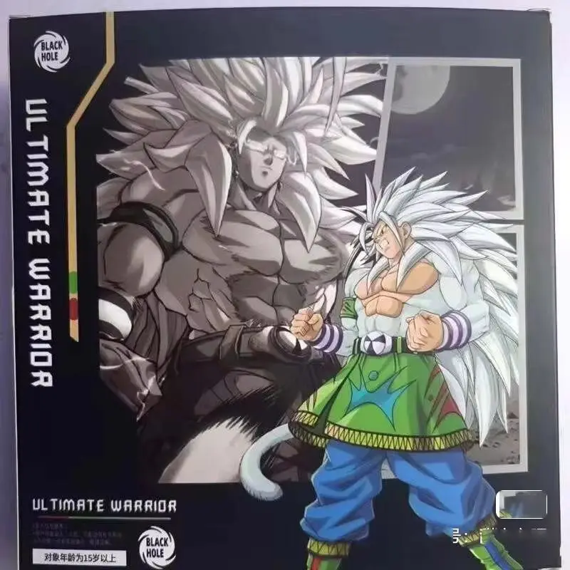 

Black Hole Super Saiyan 5 Goku Action Figure Dragon Ball Interchangeable Hands Effect Parts Anime Collection For Fans Model Toys