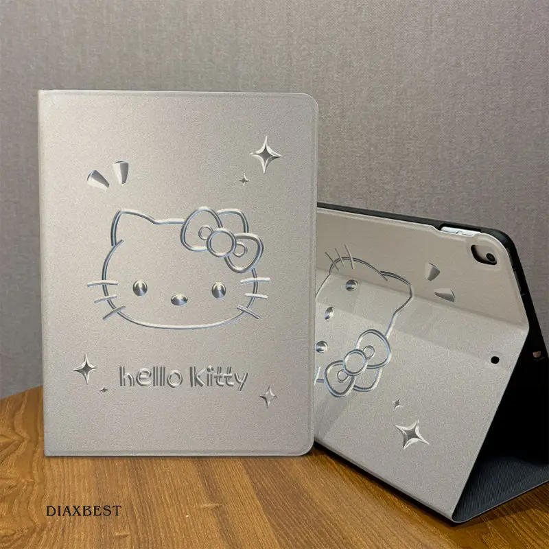 

Kawaii Hello Kitty Tablet Case For Redmi Pad SE 11 Inch Pro 12.1 Xiaomi Pad 7 11.2 Pro Mi 5 6SPro 12.4 Full Protective Cover
