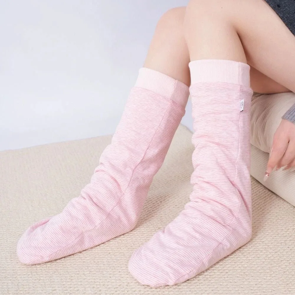 Thickened Floor Sleeping Socks Anti-cool Non-slip Bottom Warm Winter Floor Socks Solid Color Soft Winter Warm Sock Bedroom