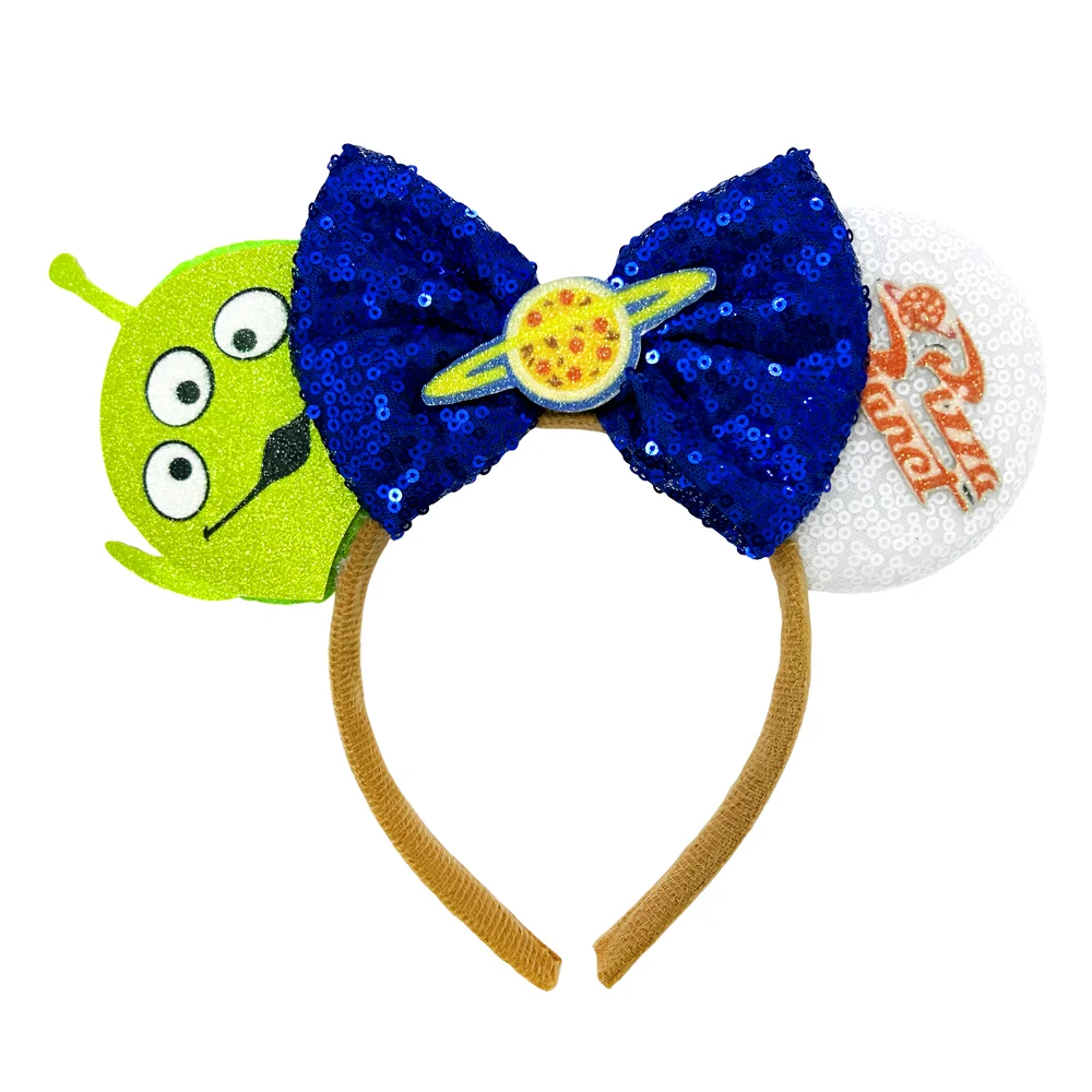 Mickey Mouse Ear Headband Monsters University Ears Head Band Women Pixar Sullivan Headband Girl Monsters Inc Hair Accessories view 2