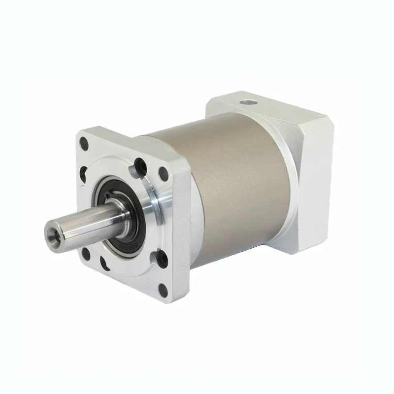 Planetary Geared Reducer Precision Reduction High Precision Type Ratio for 80ST Servo Motor input 19mm shaft.