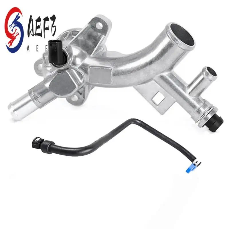 Carcaça de refrigeração de motor de alumínio AEF3 com mangueira para Chevy Cruze, Sonic, Trax e Buick 1.4L - 25193922, 13251447