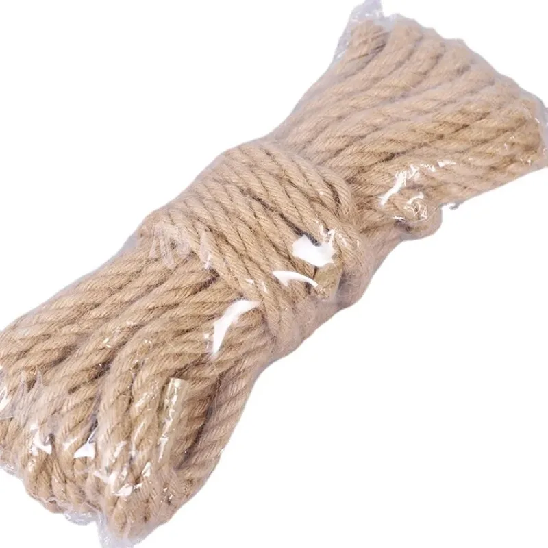 6mm 10Meter Vintage Jute Burlap Ribbon Cords Braided DIY Christmas Birthday Party Gift Flowers Wrapping Rope Handmade Crafts