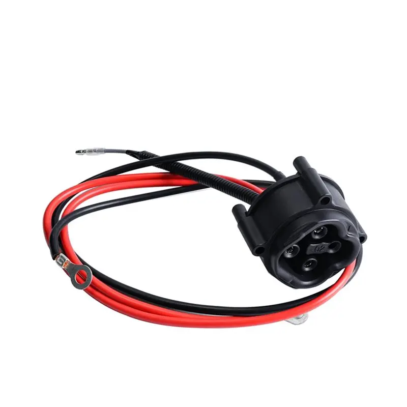 【Big Sale !!】JW2-H6181-02-00 48V DC Charging Plug Socket For Electric G29 Golf Cart Accessories