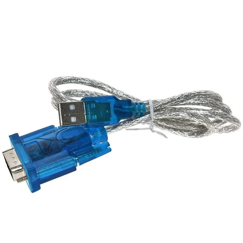 USB إلى RS232 COM ميناء المسلسل المساعد الشخصي الرقمي 9 دبوس DB9 مهائي كابلات دعم Windows7 64 HL-340 #4