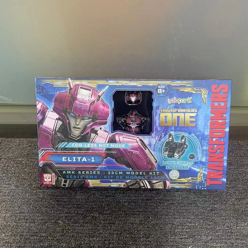 Transformers Toys ONE AMK Megatron Optimus Prime Bumblebee Arcee Elita-1 Modalità colata Modello assemblato Action figure fatte a mano Giocattoli