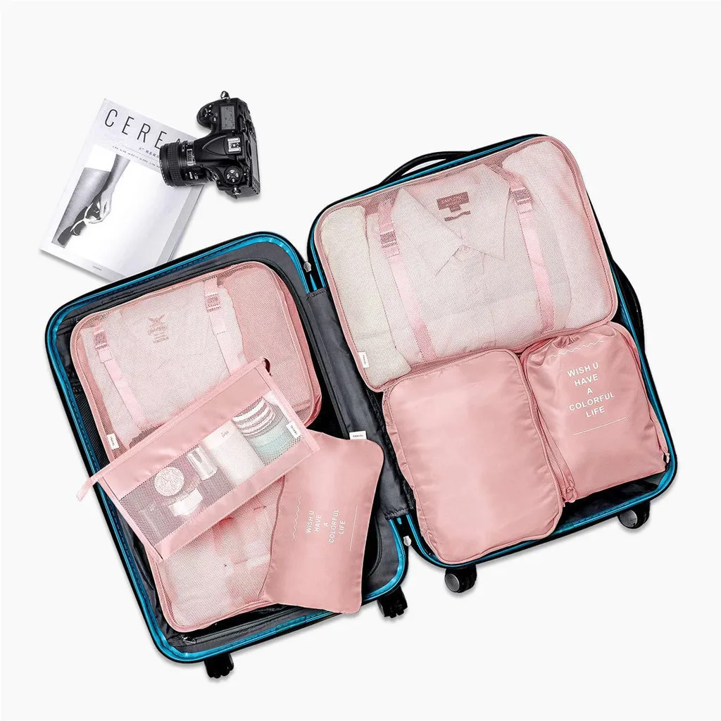 

Travel Luggage Organizers Waterproof Shoe Storage Bag Convenient Packing Pouches Storage Organizers Organiseurs Rangement Access