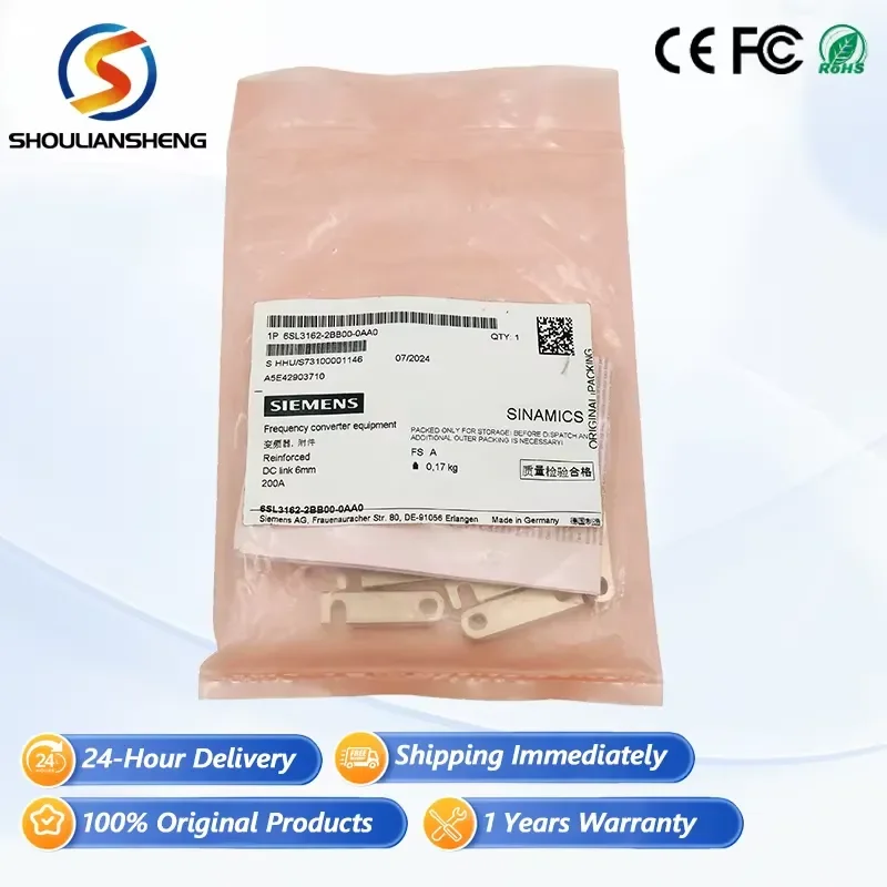 New Original Stock SIEM 6SL3162-2BB00-0AA0 PLC PAC Dedicated Controller for Industrial Control and PLC Programming