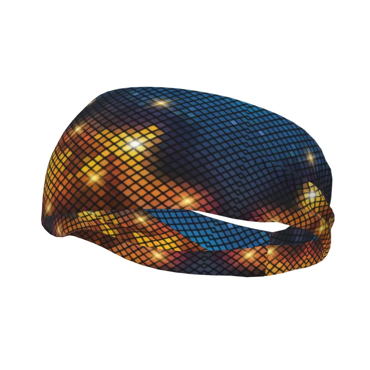 

Sports Headband Portable Hair Band Abstract Mosaics Hair Wrap Brace Running Exercising Sweatband