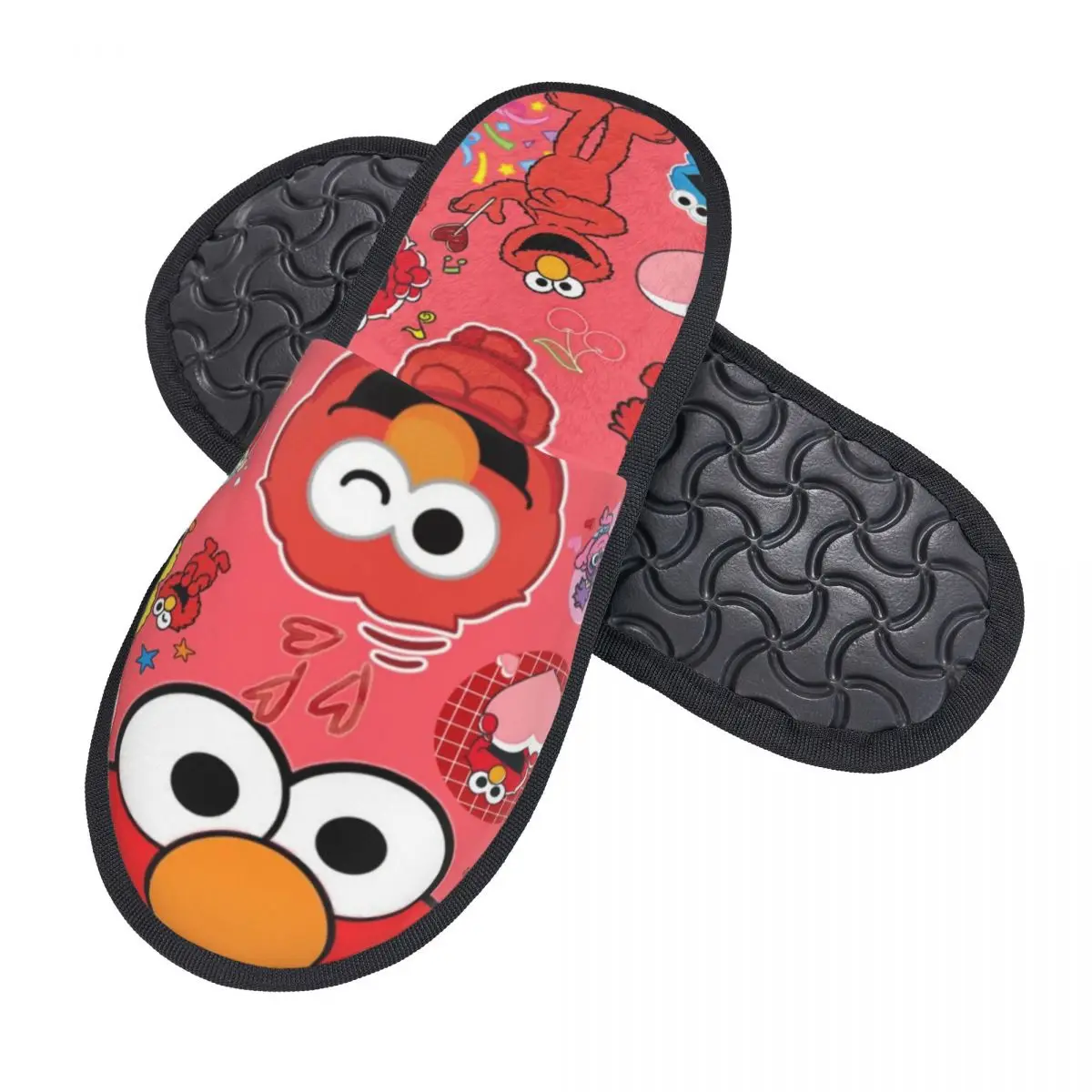 شبشب ضيوف مخصص من كوكي مونستر ELMO لنعال المنزل للسيدات في المنتجعات الصحية