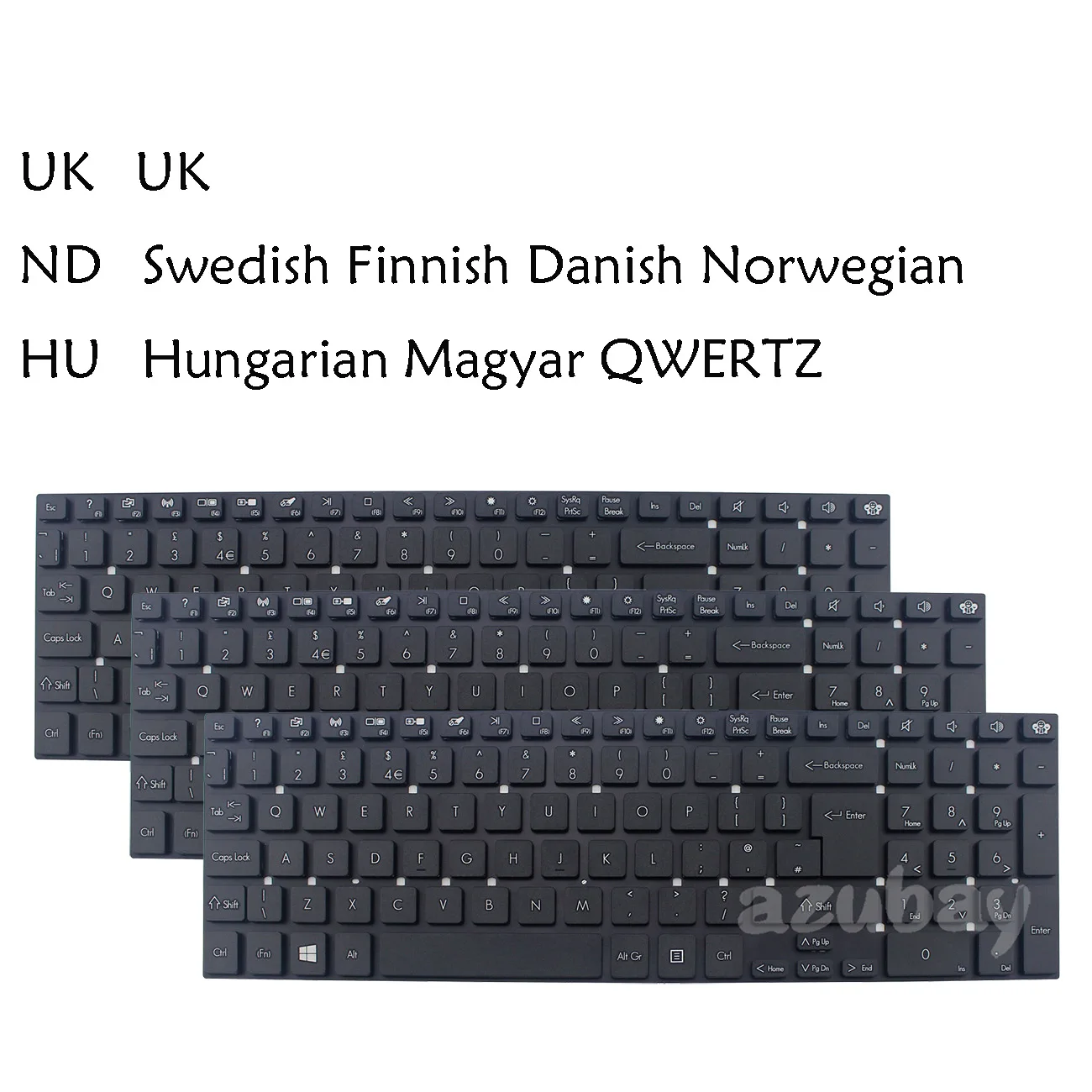 UK Nordic NW NE SD Hungarian Keyboard For Packard Bell TV11HC TV43HC TV43HR TV44HC TV44HR TV43CM TV44CM LG71BM TG71BM LS11SB