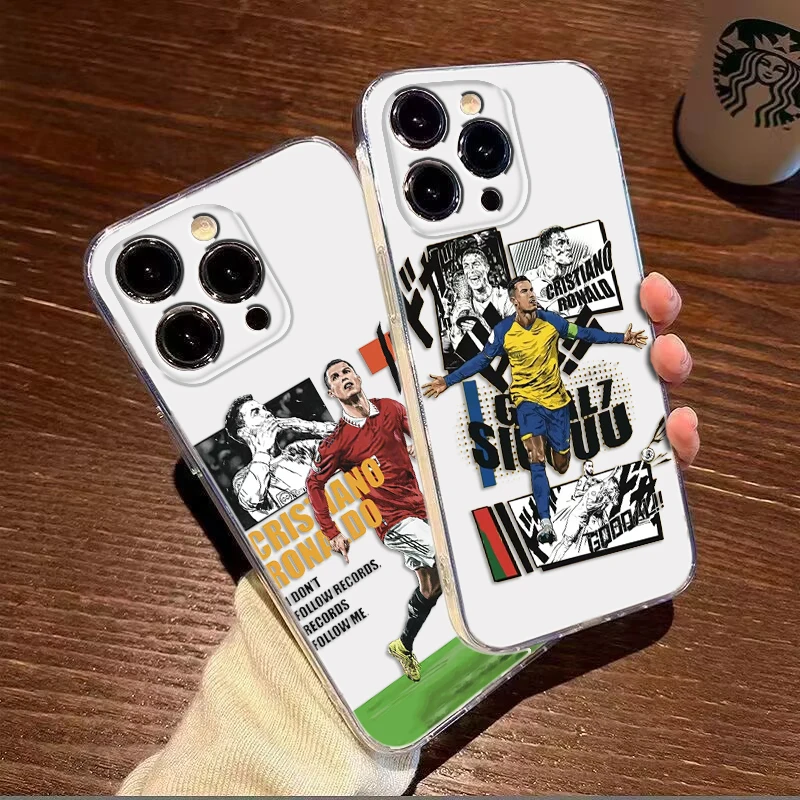 W11 Cristiano R-Ronaldo CR7 Soft Case for Samsung A7 A70 A71 A72 A8 A9 A16 A05 A06 J7 J9 M30S M31 M51 M23 A04 A14 A23 A34 A54