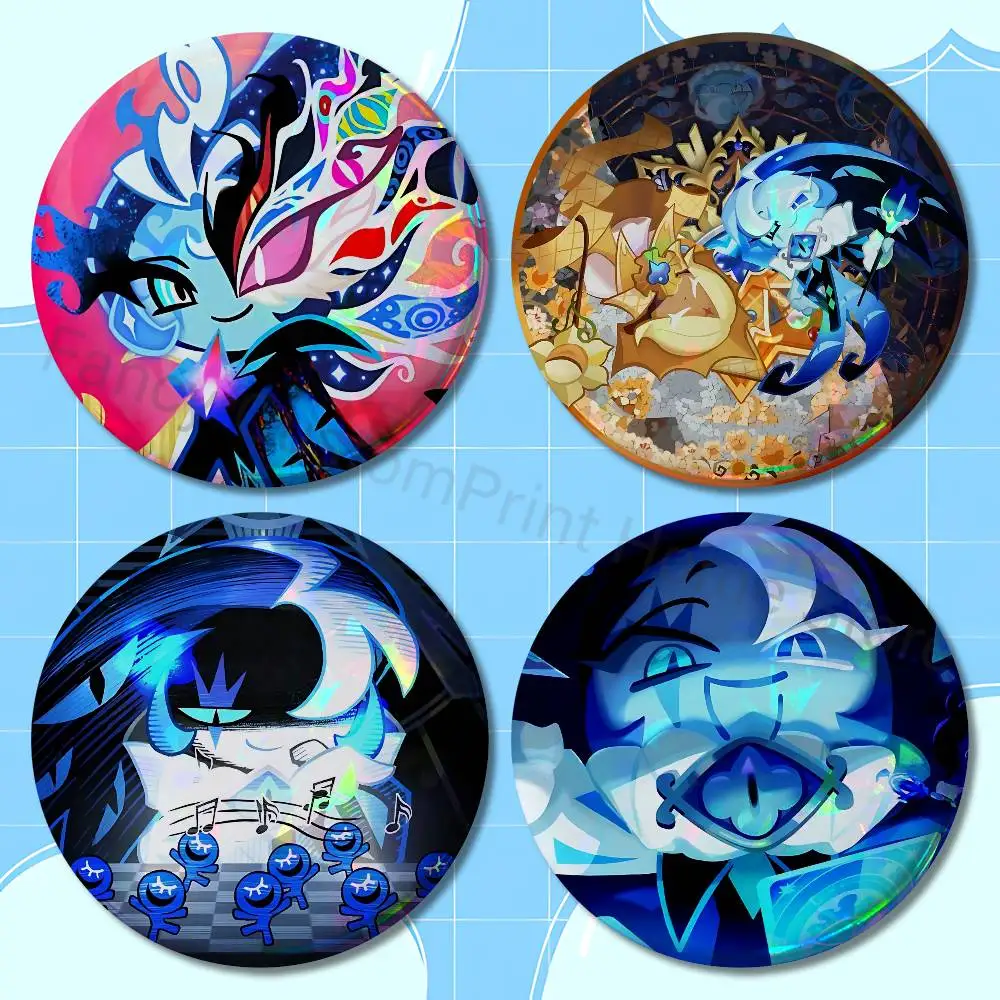 Popular S-Shadow Milk C-Cookie 32mm 58mm 75mm 44mm 25mm Anime Badges Brooches DIY Pins Decorations Birthday Gifts