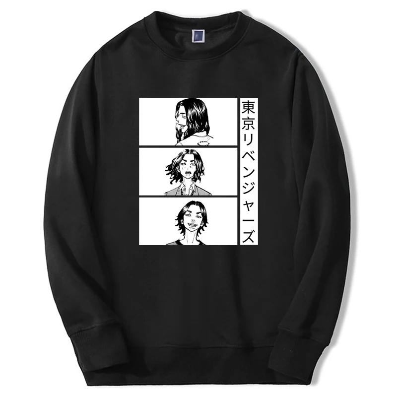 

2024 Hot Anime Tokyo Revengers Hoodies Men Women Mikey Anime Graphic Sweatshirts Long Sleeve Harajuku Hip Hop Fashion Sudaderas