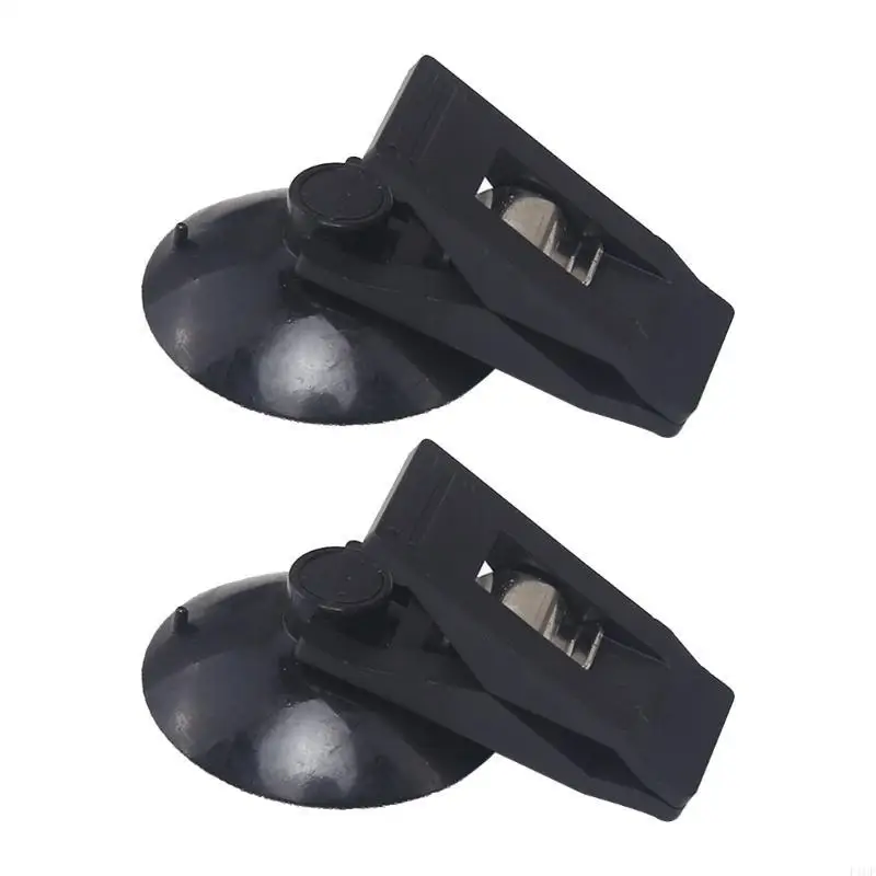 F1CF Classical Suction Ticket Clip with Strong Adhesion Auto Document Holder for Car