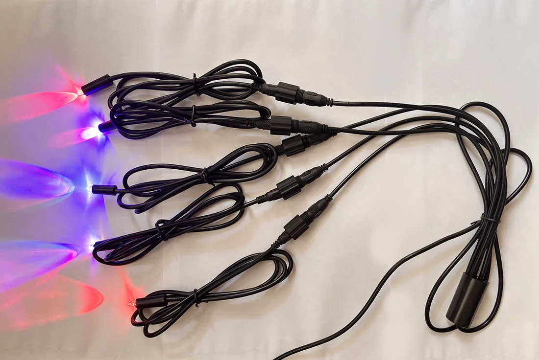 12V LED Aquarium Unterwasser-DIY-Licht für Brunnen, Vasen, Wannen, Fischbecken, Teichbeleuchtung mit Adapter EU US – Detail 1