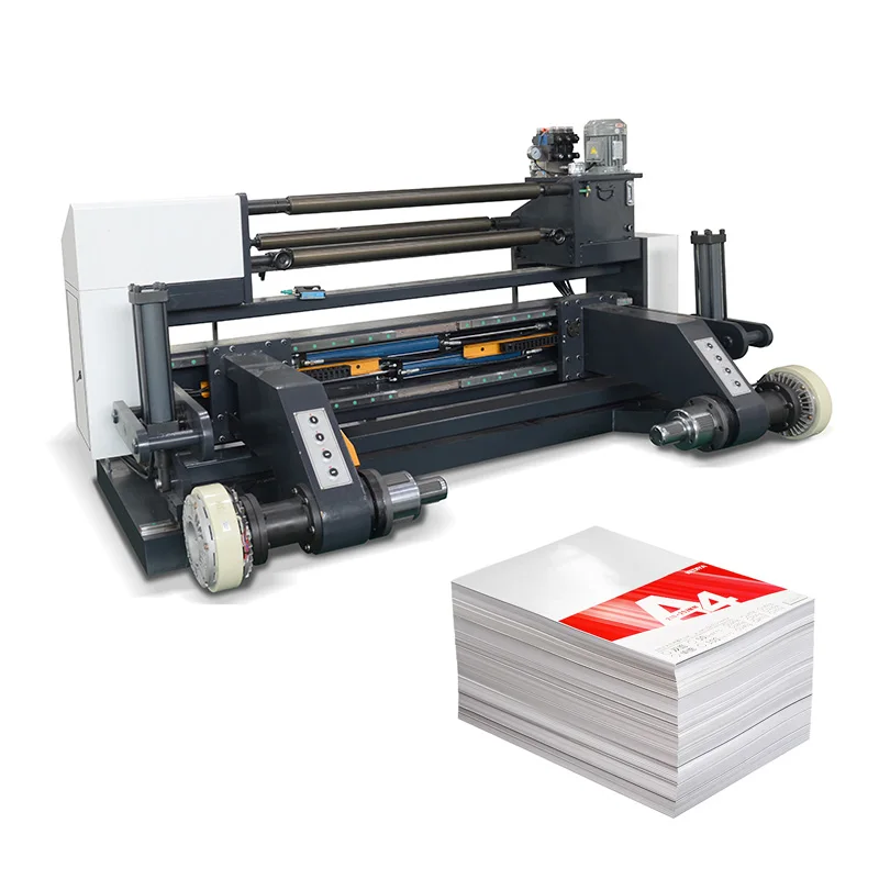 Automatic Roll To Sheet Cutting Machine Warranty Supplied Cheap A4 Paper Packing Machine with Paper Cutting Machine Price