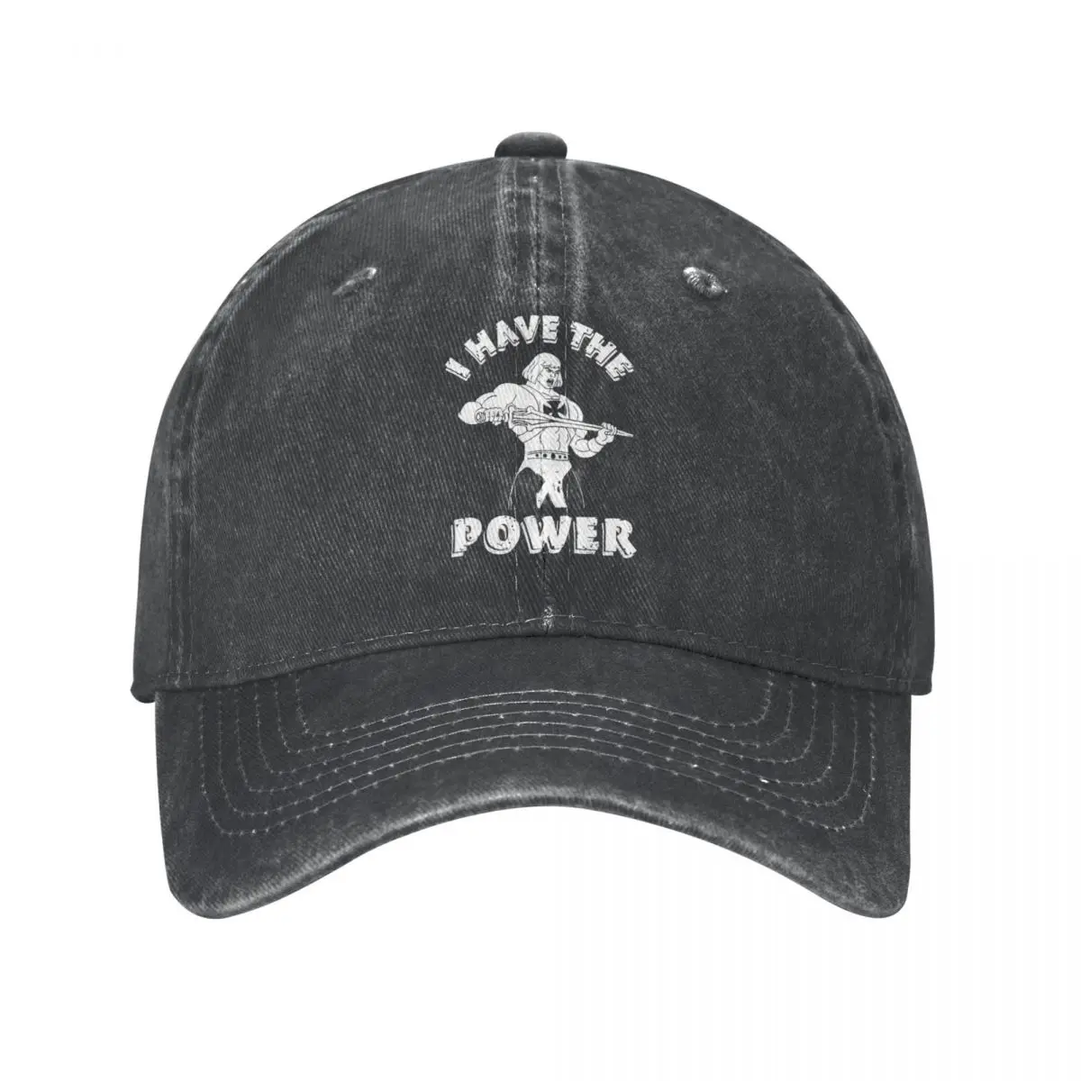 

He-Man I Have The Power Baseball Caps Vintage Distressed Denim Washed Masters Of The Universe Sun Cap Adjustable Hats Cap