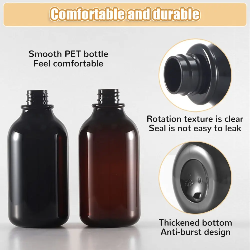 Soap Dispenser 300/500ml Thickened Refillable Shampoo Pump Bottle Lotion Container Soap Pump Tank Hand Wash Bathroom Accessorie