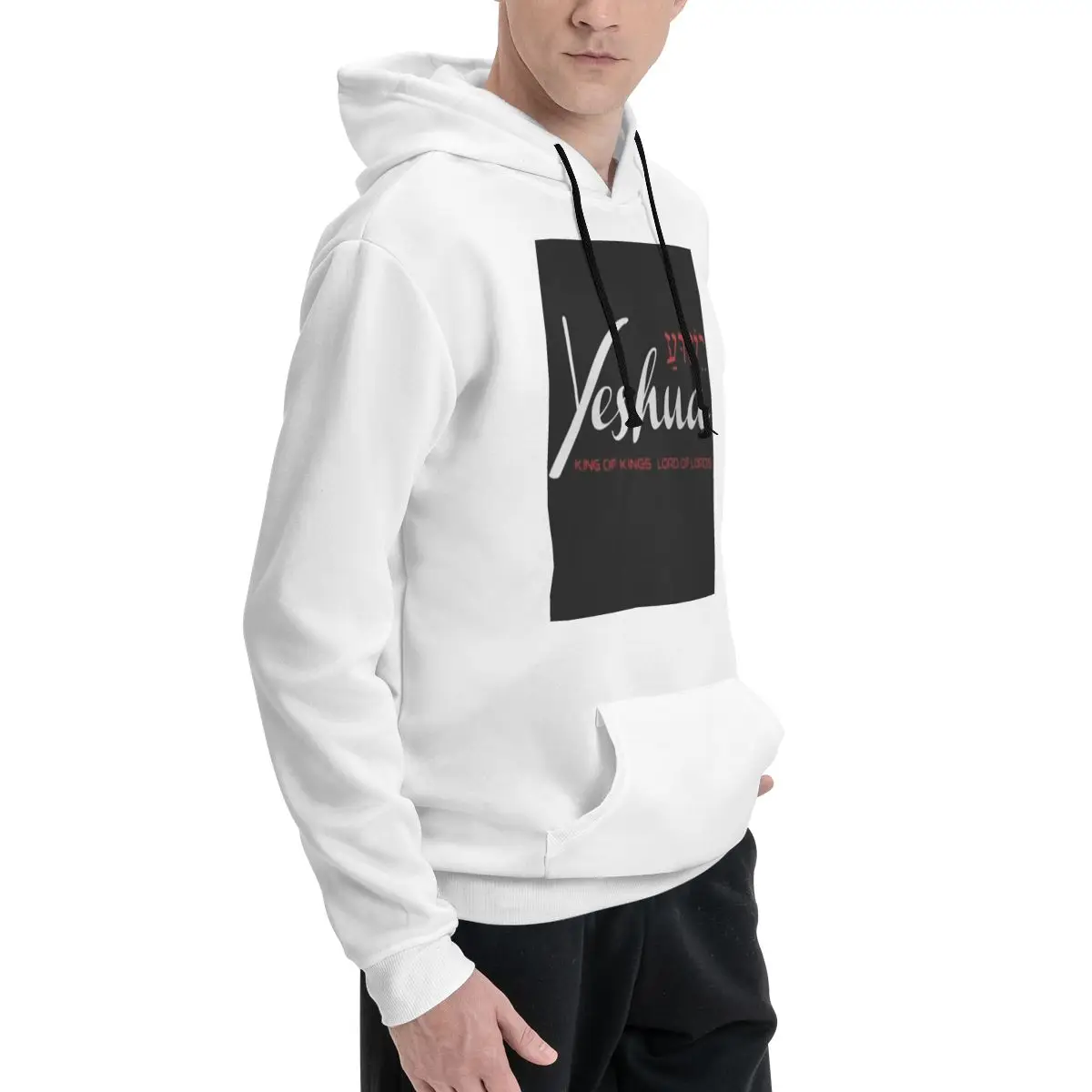 เสื้อฮู้ดคู่รักพระเยซูคริสต์ ยิชัว สำหรับผู้ชายและผู้หญิง สไตล์ลำลอง เสื้อสวมหัวแขนยาวแบบฮาราจูกุ เหมาะสำหรับฤดูใบไม้ร่วงและฤดูหนาว