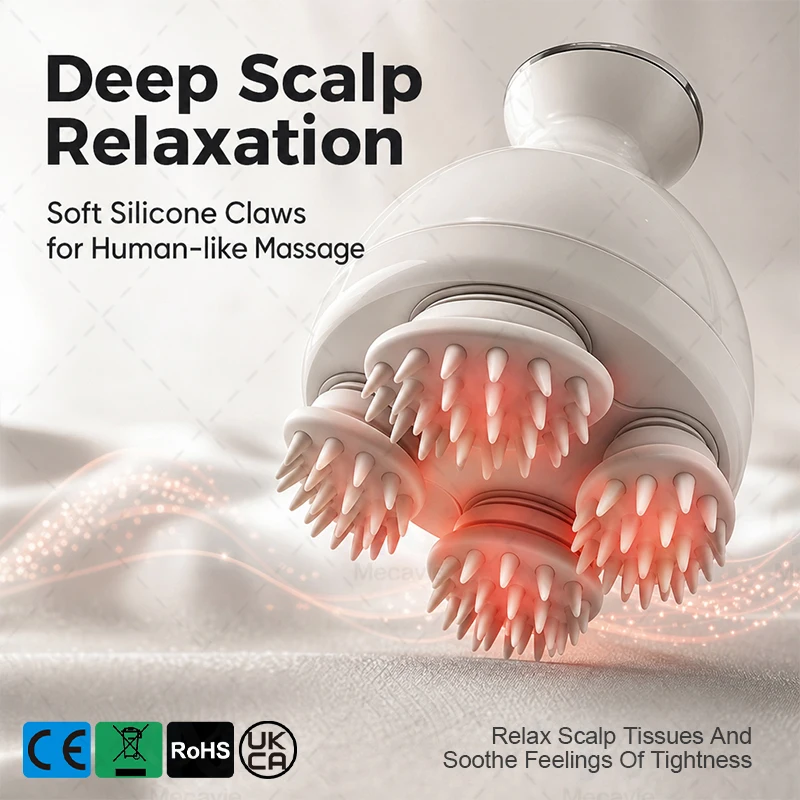 5in1 Professional Scalp Therapy System HD Scalp Detection Massage Oxygen Injection Salon Hair Care Machine
