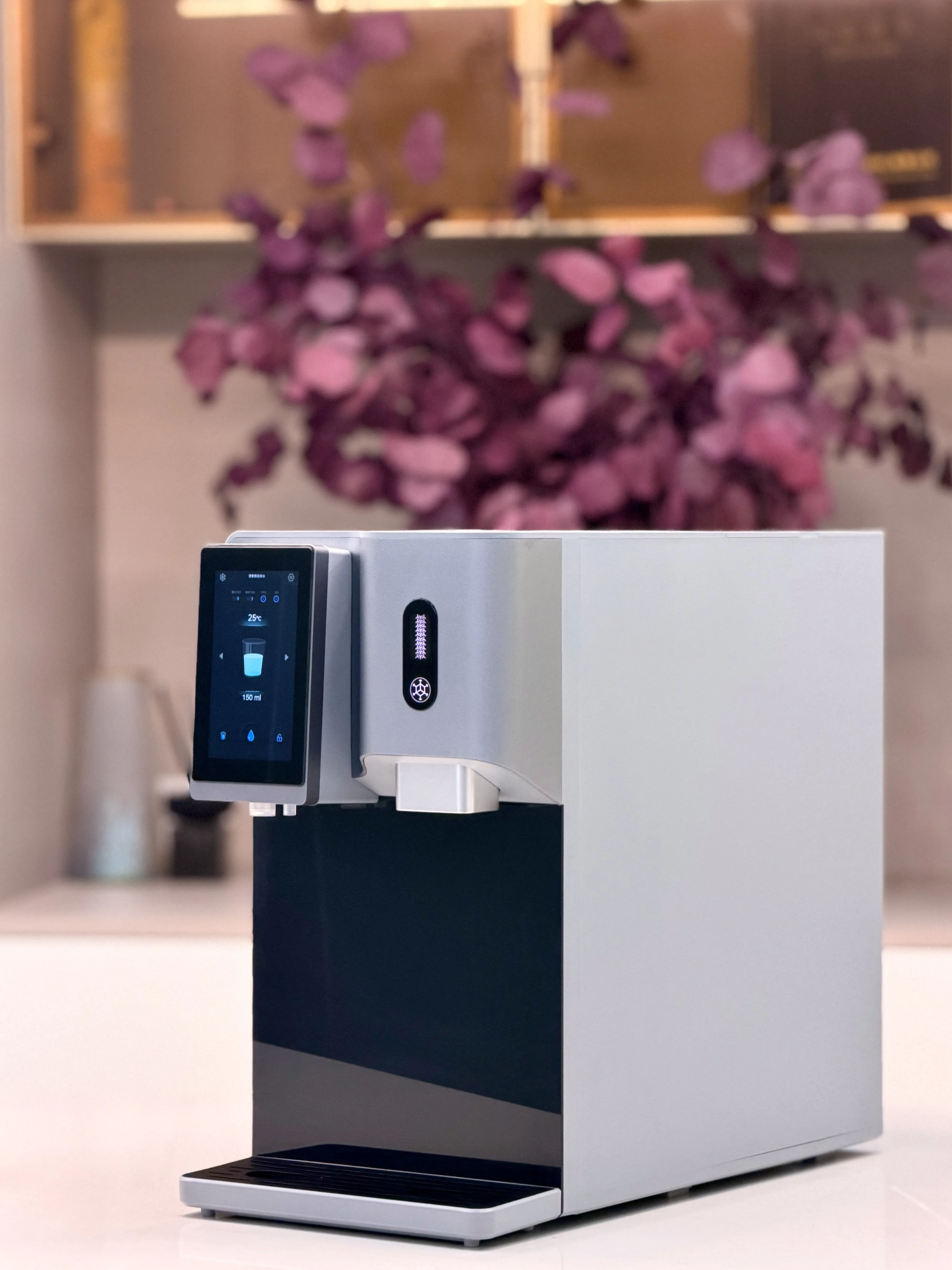 High-Efficiency Electric Countertop Water Dispenser Instant Hot/Cold Ice Maker Large Screen For Home Hotel Household Use