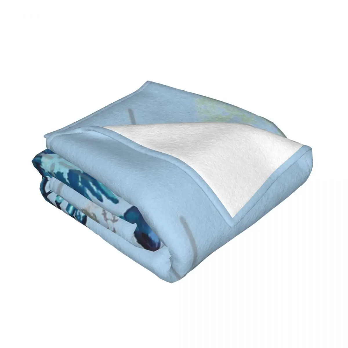 Blue Dragon,Glaucus Atlanticus Sea Slug Blanket Bedspread On The Bed Travel Blanket Queen Bed Baby Blanket