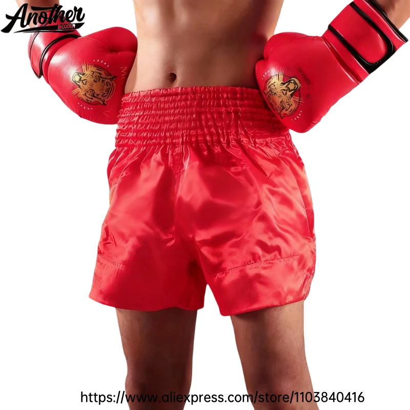 

Шорты для тайского бокса для мужчин, женщин и детей, профессиональные тренировочные боевые штаны, простые шорты для BJJ MMA, кикбоксинга, муай-тай, без логотипа