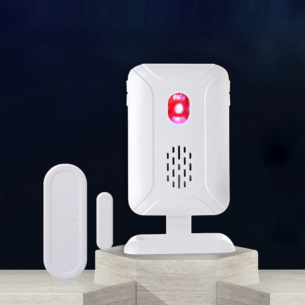 Store Welcome Chime 4 Volume Levels Alarm Sensor Door Open Chime Store Door Entry Bell for Business Store Home Office