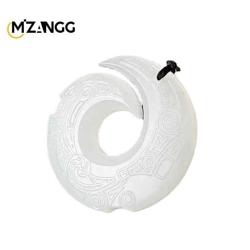 Натуральные китайские голубые бриллианты ручной работы Индивидуальные ювелирные изделия ожерелье Счастливый амулет парные сопряжения праздничный подарок