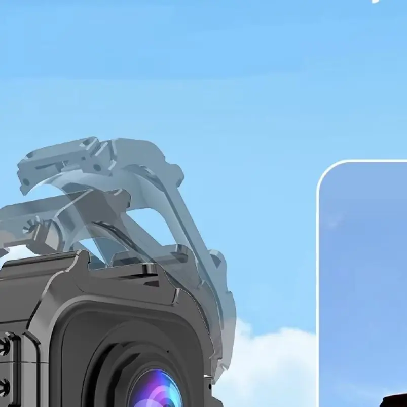 

Aluminum Frame Cage Magnetic base design for Insta360 X4 Air, Magnetic Attraction Metal Protective Case Cold Shoe Housing