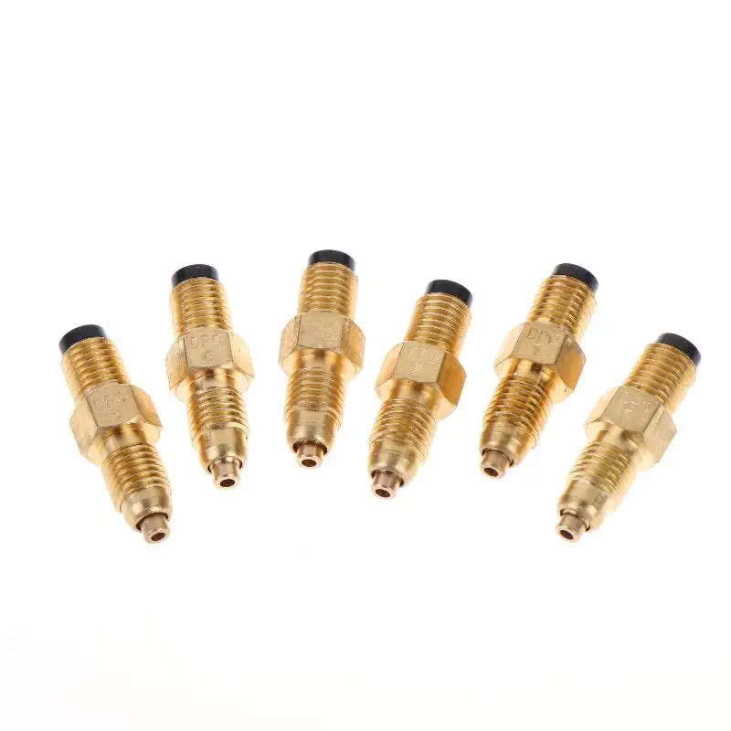 M8x1MMx4MM Tube Brass Valve Secure Performance for Valve Distributor Use in Automation