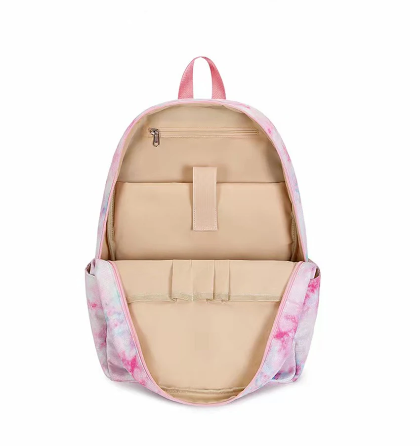 Children Fashion Unicorn Three Pieces Water Proof Suit For Teenagers Pencil Bag Lunch Bag School Bag Student Girls Backpack Set