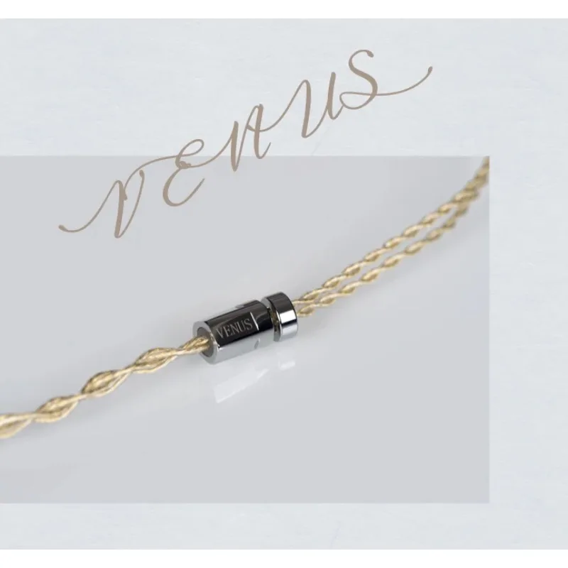 Junebarc Venus HIFI Monitor Modular Upgrade Earphone Cable 4.4mm Balanced Detachable Plug 0.78 2pin