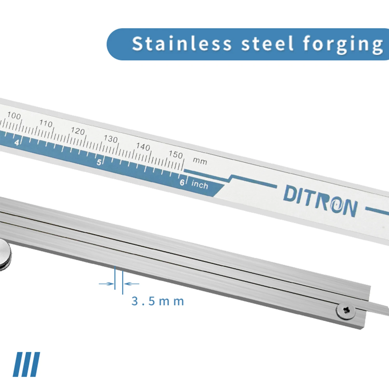 Digital Caliper IP 54 Waterproof 150 mm 6 inch Caliper Metal Vernier Caliper Manufacturers Measurement Tool Factory Supply China