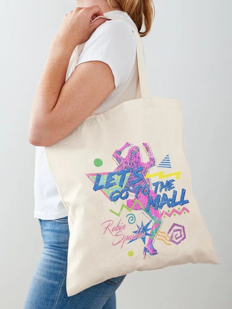 

Let's Go To The Mall - Robin Sparkles (Variant) Tote Bag Canvas shoulder bag Women's handbag canvas tote large tote bag